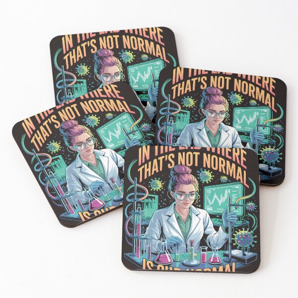 Item preview, That’s Not Normal Is Our Normal – Funny Lab Science designed and sold by MAKOPOKOShop.