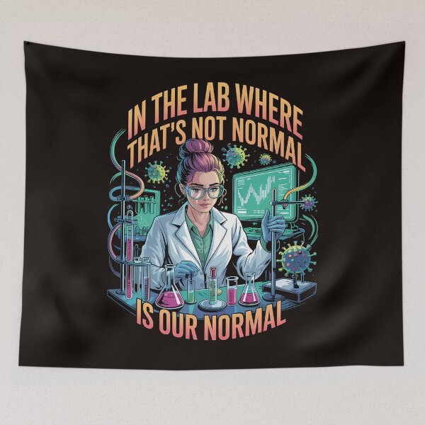 Item preview, That’s Not Normal Is Our Normal – Funny Lab Science designed and sold by MAKOPOKOShop.
