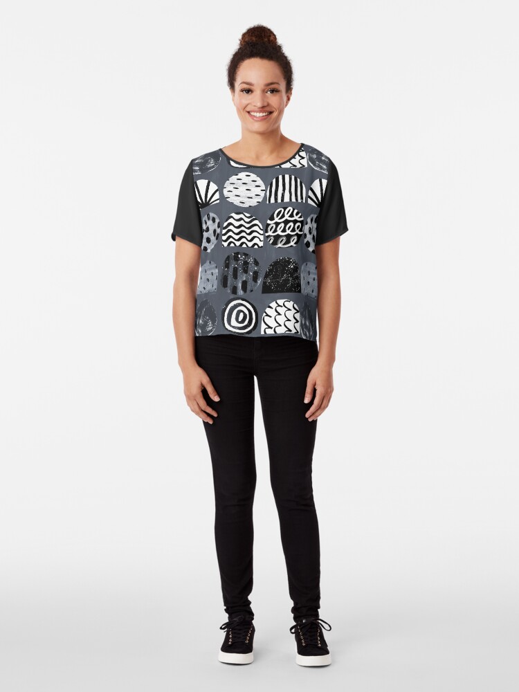 Alternate view of A Mixed Bag Chiffon Top