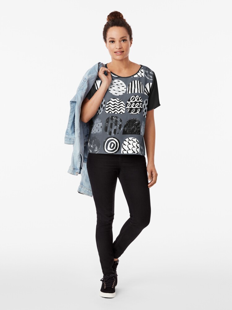 Alternate view of A Mixed Bag Chiffon Top