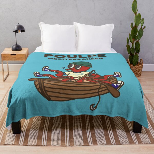 Item preview, Octopus fishing in a boat designed and sold by petiteToulon.