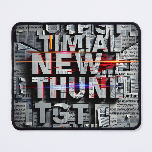 Item preview, Typographic pattern #5 designed and sold by Kaleidoscope Print.