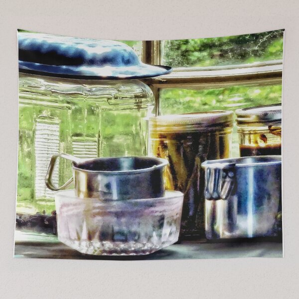 Item preview, Canning Jars and Flour Sifters designed and sold by Susan Savad.