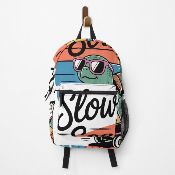 Item preview, Slow Down Soak It Up – Chill Skateboarding Turtle Design designed and sold by EpicMediaShop.