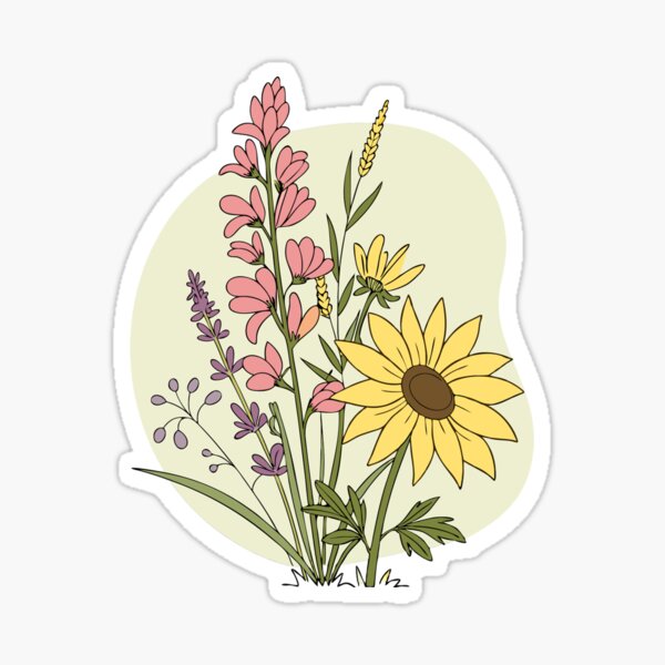Vista previa del artículo con la obra «Un hermoso ramo de coloridas flores primaverales.», diseñado y vendido por M-Merrylands-M.