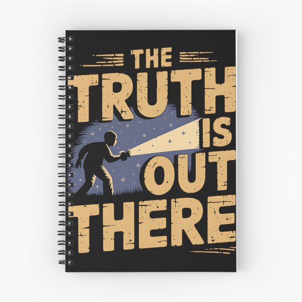 Item preview, The Truth Is Out There – Alien Conspiracy Theory Quote Design designed and sold by Evolved Ape.