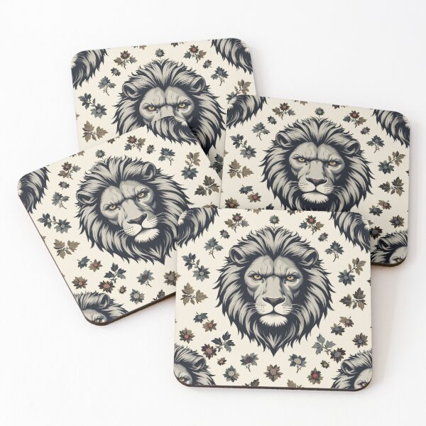 Item preview, detailed lion head designed and sold by InezPhotography.
