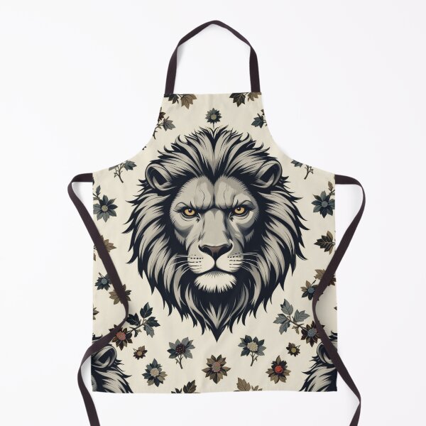 Item preview, detailed lion head designed and sold by InezPhotography.