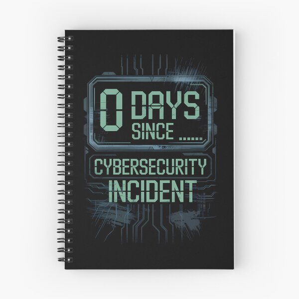 Item preview, 0 days since cybersecurity incident designed and sold by Funny Vintage Stickers And T-Shirts.