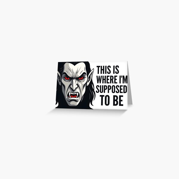 Item preview, "This Is Where I’m Supposed To Be" – Varney Close-Up Vector | Castlevania Inspired designed and sold by WAUZ.