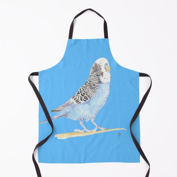Item preview, Budgerigar Budgie Handpainted Watercolour designed and sold by Studio Lisa Jayne.