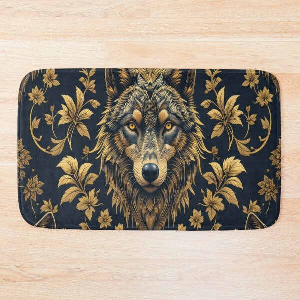 Item preview, symmetrical pattern wolfs face designed and sold by InezPhotography.