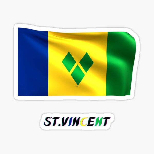Aperçu de l'œuvre « Vincy Strong » Ambiance Saint-Vincent créée et vendue par Snark & Spark.