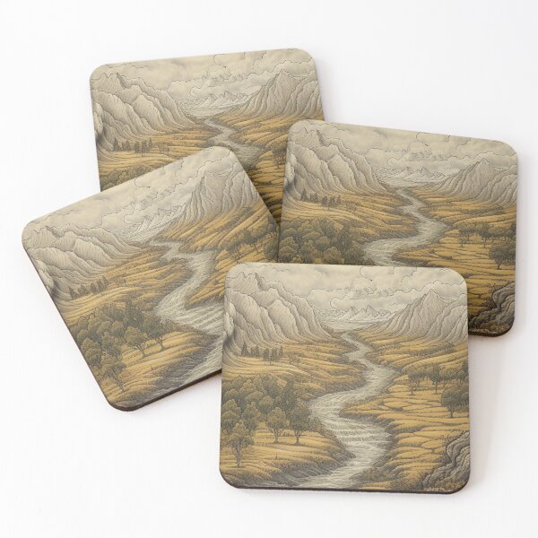 Item preview, Mountain Garden River designed and sold by JanChryzostom.