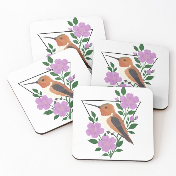 Item preview, Rufous hummingbird designed and sold by PuffyFeathers.