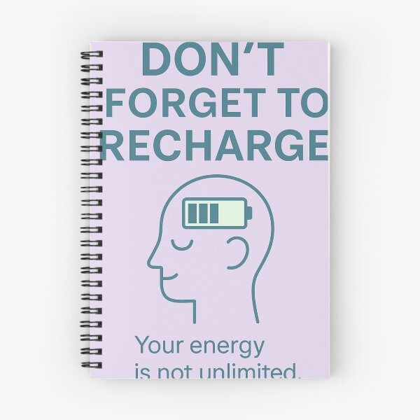 Item preview, Don’t Forget to Recharge – Digital Calm Battery Reminder | Mental Health Aesthetic Shirt & Sticker designed and sold by Laugh & Rewind .