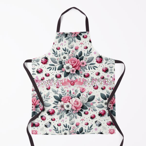 Item preview, Pink Petals and Ladybugs Spring Elegance designed and sold by purplesensation.