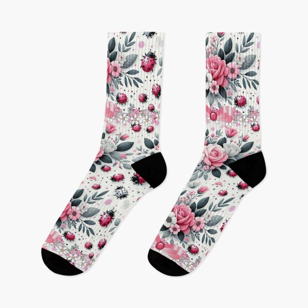 Item preview, Pink Petals and Ladybugs Spring Elegance designed and sold by purplesensation.