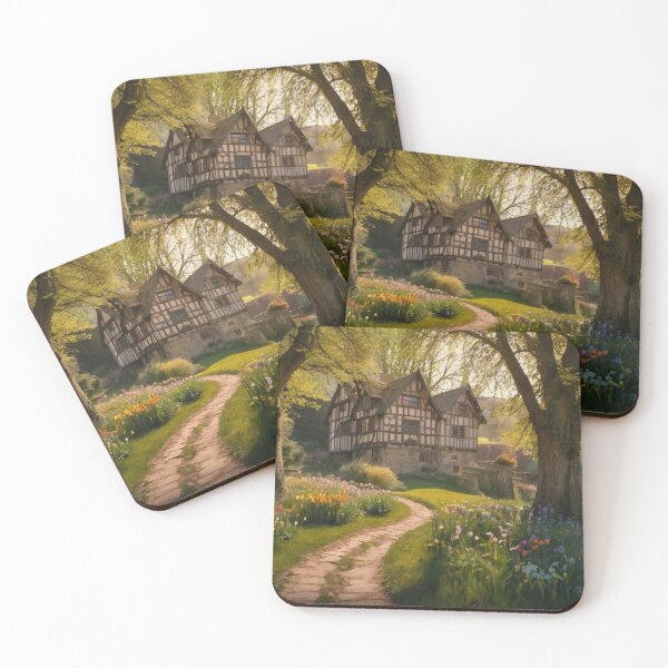 Item preview, Spring Dreams in a Magical Village by Nature designed and sold by BlareBlare.
