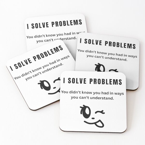 Item preview, Funny Problem Solver  designed and sold by AlienTechs.