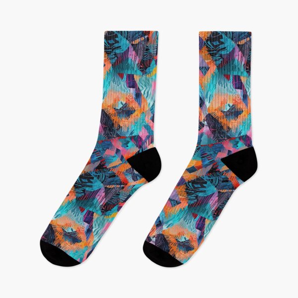 Item preview, Abstract Geometric Pattern With Dynamic Shapes and Colorful Contrasts designed and sold by CoolPixels.