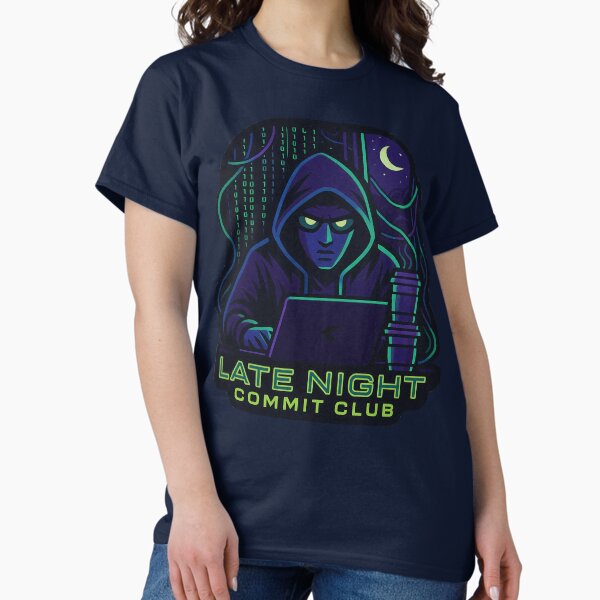 Item preview, LATE NIGHT COMMIT CLUB designed and sold by sublimepw.