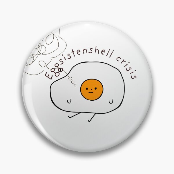 Item preview, Eggsistenshell crisis designed and sold by BLACK TEAHH.