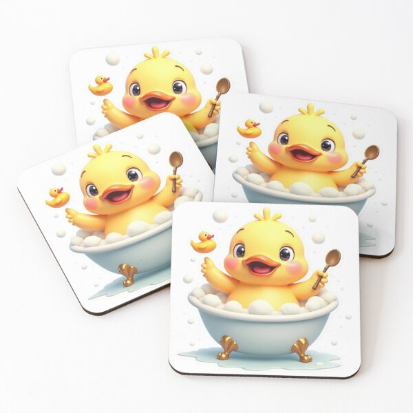 Item preview, Clean, but Chaotic – Duck in a Bubble Bath designed and sold by DESIGN DIMENSION .
