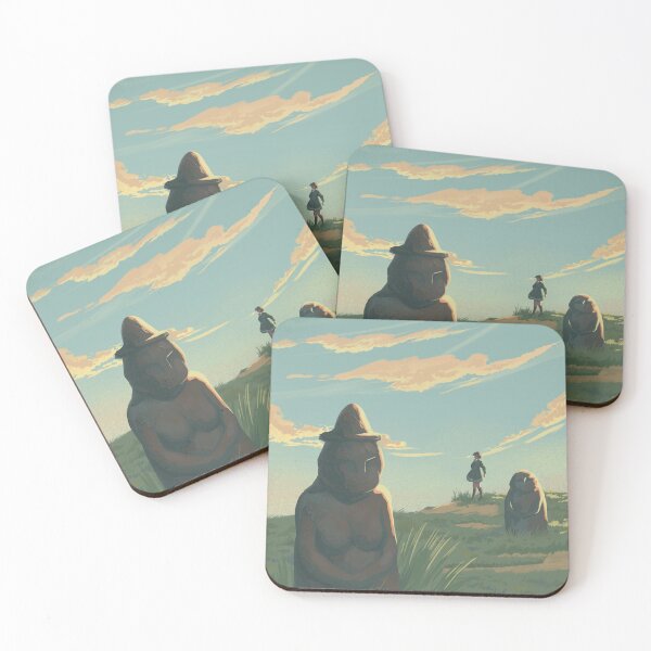 Item preview, Steppe with ancient sculptures designed and sold by Sonia-rul.