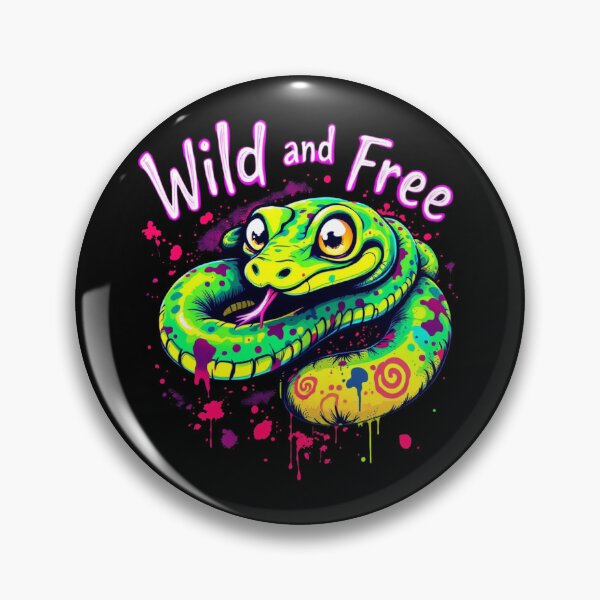 Item preview, Wild and free-snake designed and sold by GL1TCH-WEAR.