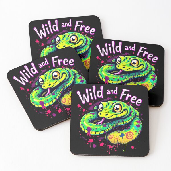 Item preview, Wild and free-snake designed and sold by GL1TCH-WEAR.