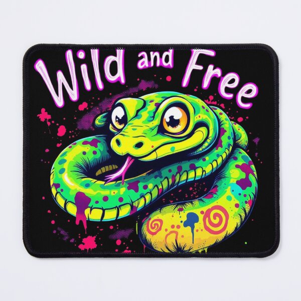 Item preview, Wild and free-snake designed and sold by GL1TCH-WEAR.