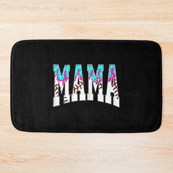 Artikelvorschau, Baseball Mama | Buntes tropfendes Zuckerguss-Sport-Mama-Design entworfen und verkauft von MotivaChic.