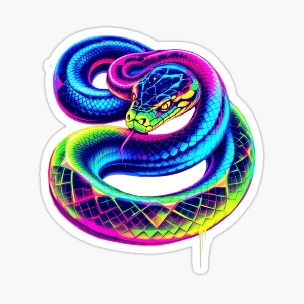 Item preview, Neon snake -v12 designed and sold by GL1TCH-WEAR.