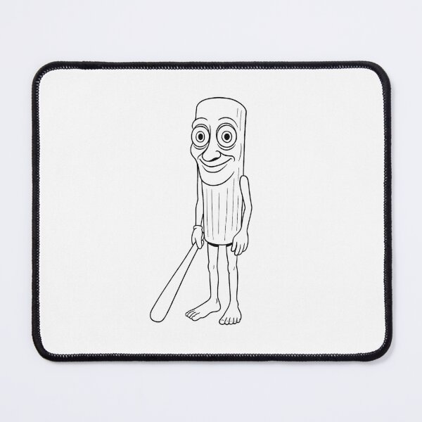 Item preview, Tung Tung Tung Sahur (Italian Brainrot) – Meme Line Art designed and sold by Hydravisions.