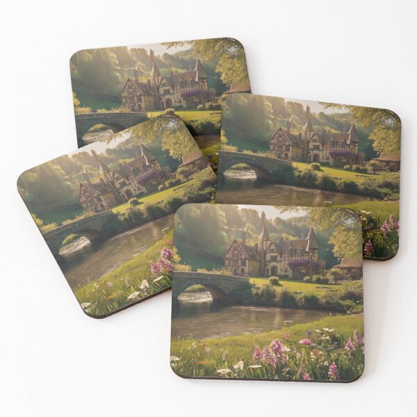 Item preview, Magical Village Whispers by the Blooming River designed and sold by BlareBlare.