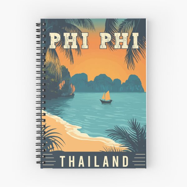 Item preview, Discover Tropical Paradise of Phi Phi Islands in Thailand - Travel Art designed and sold by turtlestart.