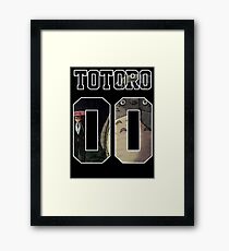 Totoro Jersey - My Neighbor Totoro Framed Print
