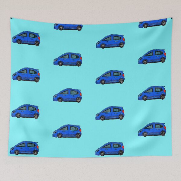 Item preview, The blue family toy car  designed and sold by SHARON NAKAR.