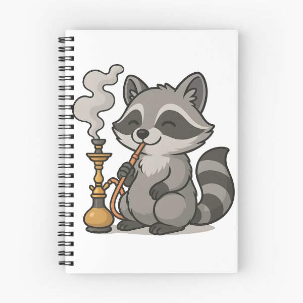 Item preview, Raccoon with hookah designed and sold by Kittykat2410.