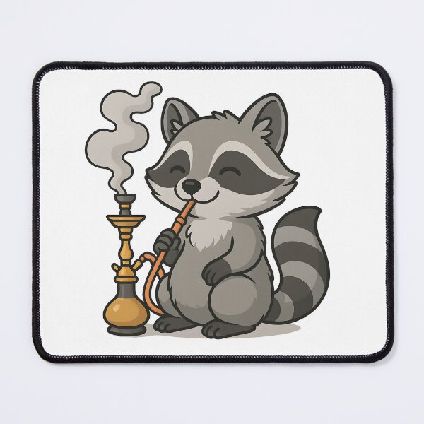Item preview, Raccoon with hookah designed and sold by Kittykat2410.