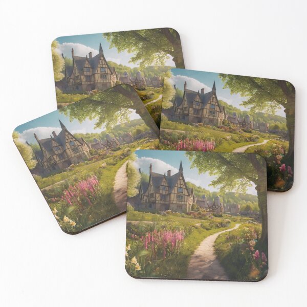Item preview, Nature’s Magic: A Fairy Tale Village in Spring designed and sold by BlareBlare.