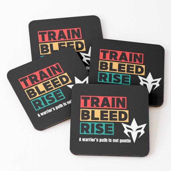 Item preview, Train Bleed Rise – Warrior Mindset T-shirt designed and sold by Rainorchid.