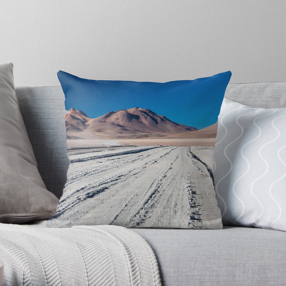 Road Trip Throw Pillow
