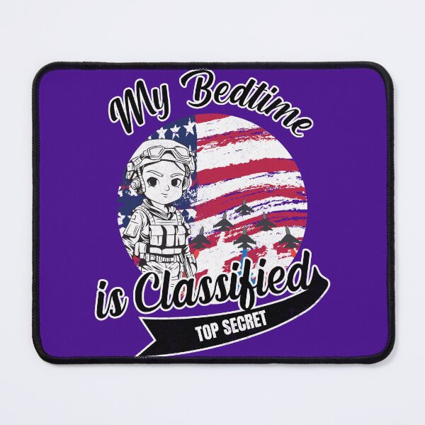 Item preview, My Bed Time is Classified (Top Secret) designed and sold by Suldaanstyle.