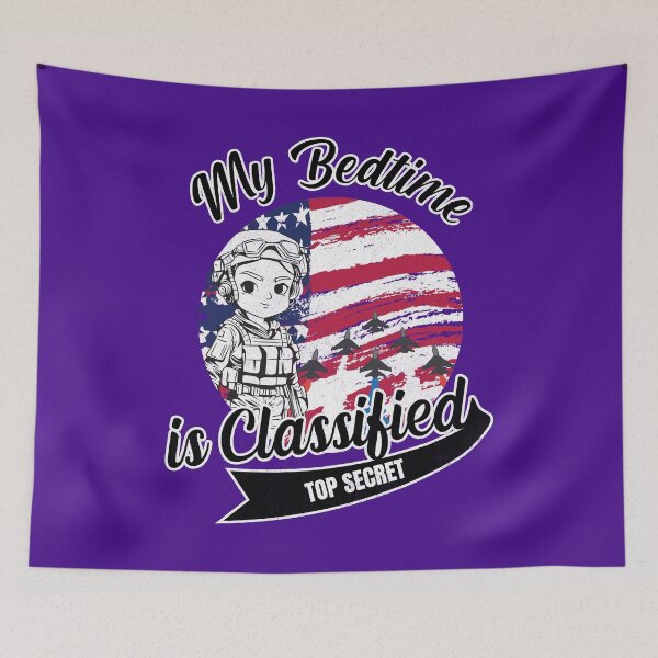 Item preview, My Bed Time is Classified (Top Secret) designed and sold by Suldaanstyle.