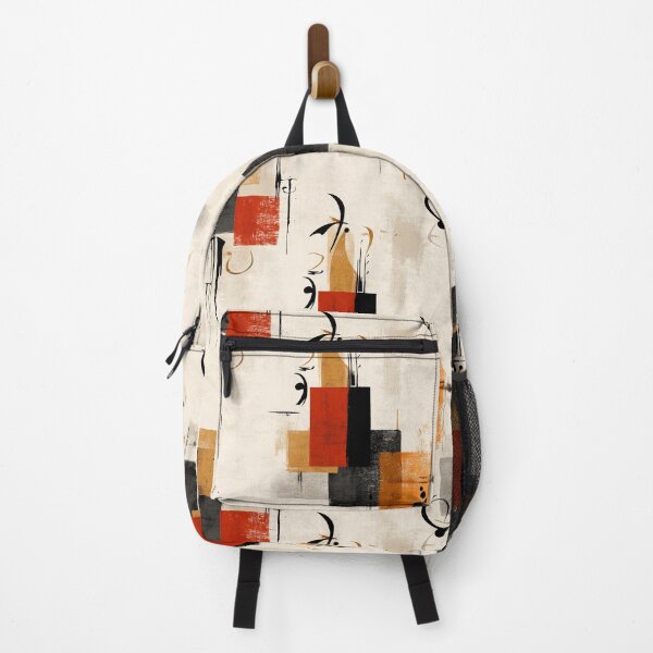 Item preview, Symbolic Rhythm – Abstract Calligraphy and Geometric Ink Layers designed and sold by Moisky Patterns.
