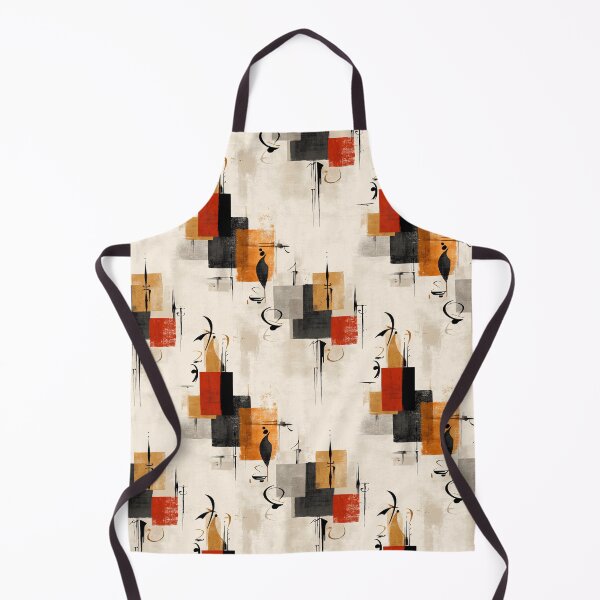 Item preview, Symbolic Rhythm – Abstract Calligraphy and Geometric Ink Layers designed and sold by Moisky Patterns.