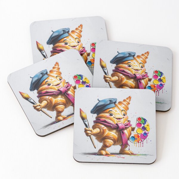 Item preview, Impressionist Croissant – The Artistic Pastry of Paris designed and sold by Blueangelgal.
