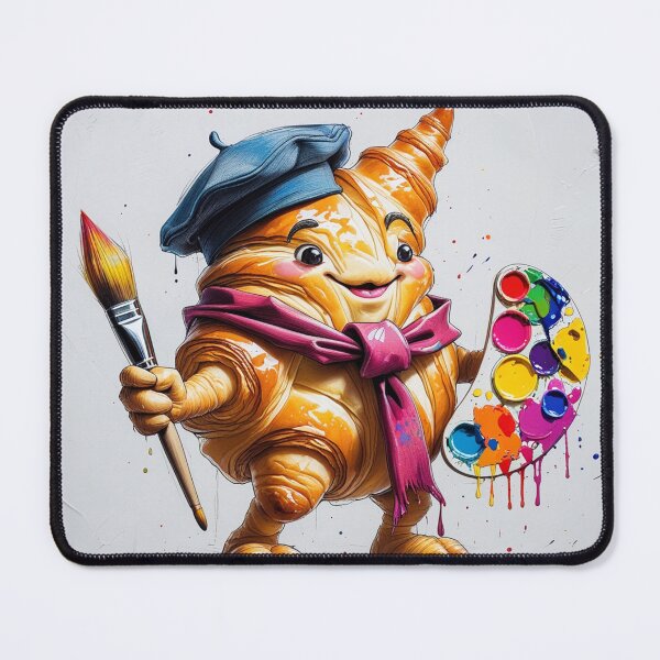 Item preview, Impressionist Croissant – The Artistic Pastry of Paris designed and sold by Blueangelgal.